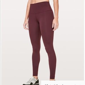 Lululemon wonder under pant